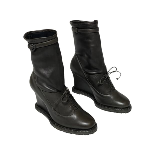 보테가 베네타 웨지힐 부츠 2017AW
