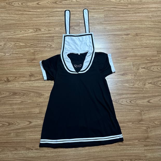 빈티지 큐빅 날개 우사미미 교복 세일러복 원피스 히메갸루 로걀 라떼 오네