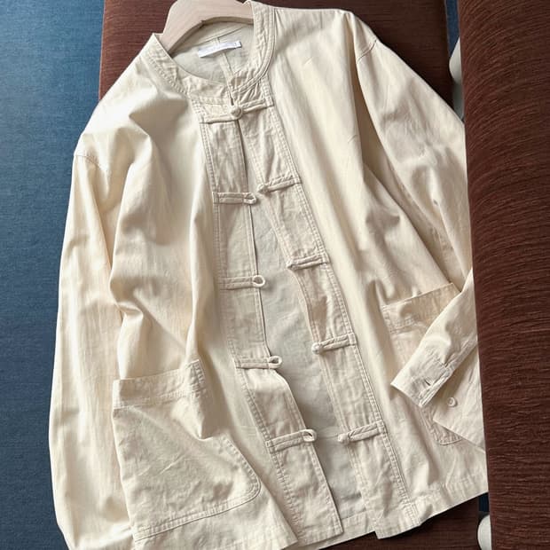 Dry cotton kongfu design shirket