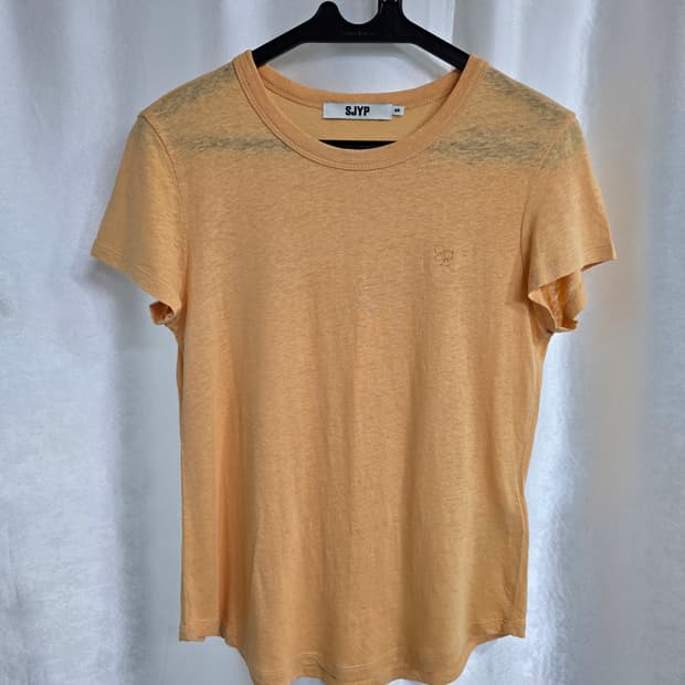 SJYP 옐로우 반팔 티셔츠 (1690)