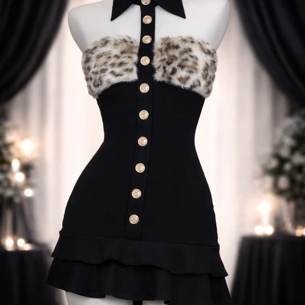 베이비메탈클럽 키티갸루 미니 원피스 오네갸루 