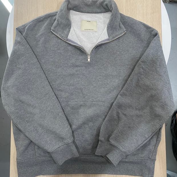 POTTERY 하프집업 스웻 (2)