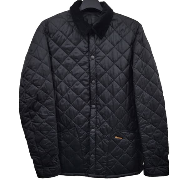 바버 퀼팅점퍼 M