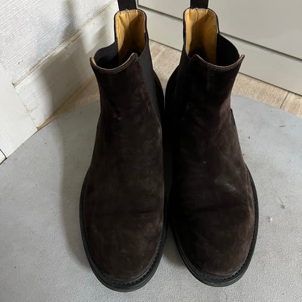 듀칼스 스웨이드 첼시 부츠 41