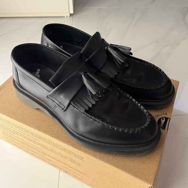 닥터마틴 아드리안 스무스 블랙 280 43 테슬로퍼