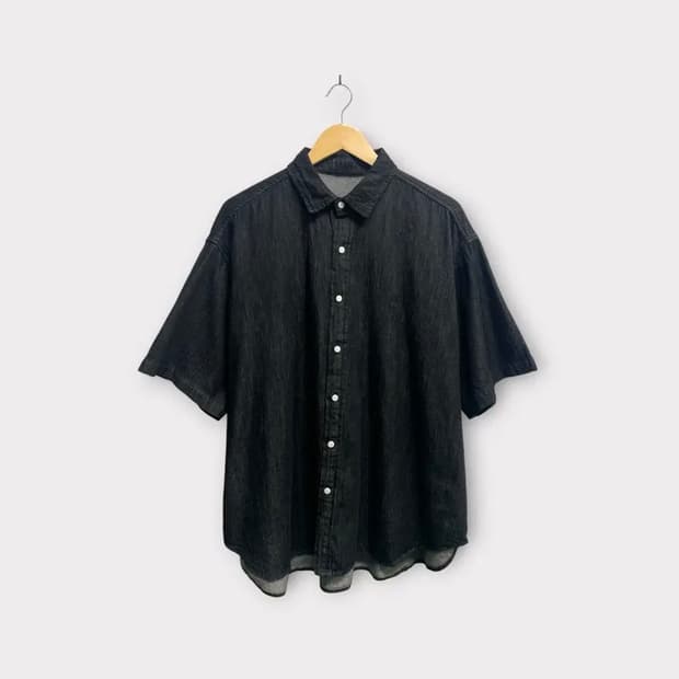 라퍼지스토어 오버 워싱 데님 셔츠 L