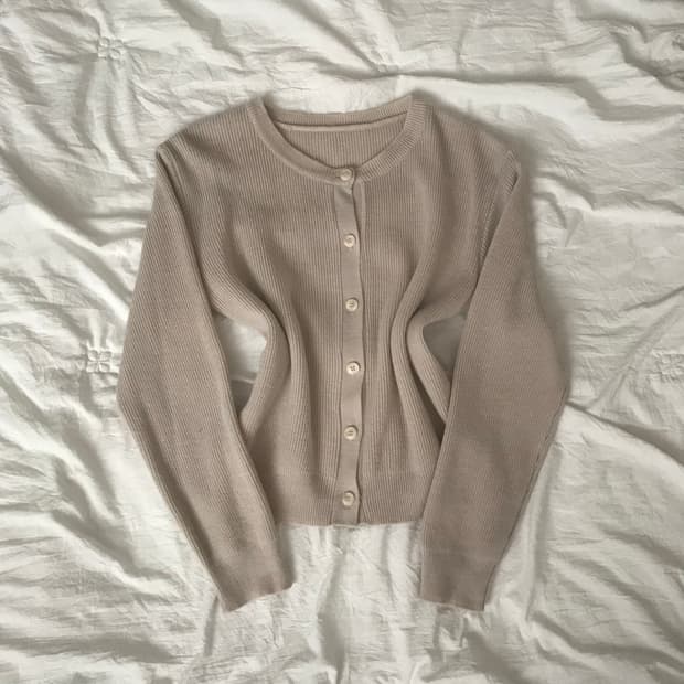 니트 가디건