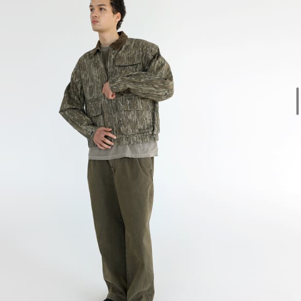 디스이즈네버뎃 유틸리티 필드자켓 카모