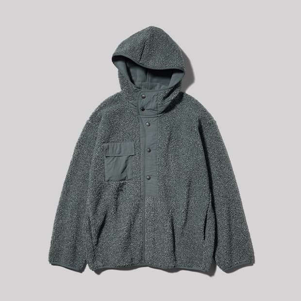 [미개봉새상품/품절제품] 지유 엔지니어드가먼츠 보아 플리스 자켓 후리스