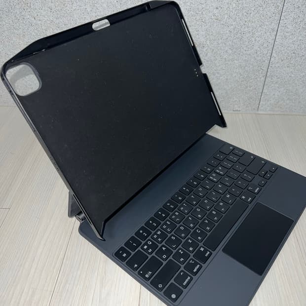 iPad Pro 12.9 매직 키보드, 팬 거치 케이스