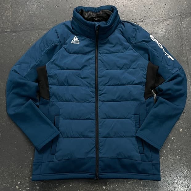 100 르꼬끄 하이브리드 방풍 패딩