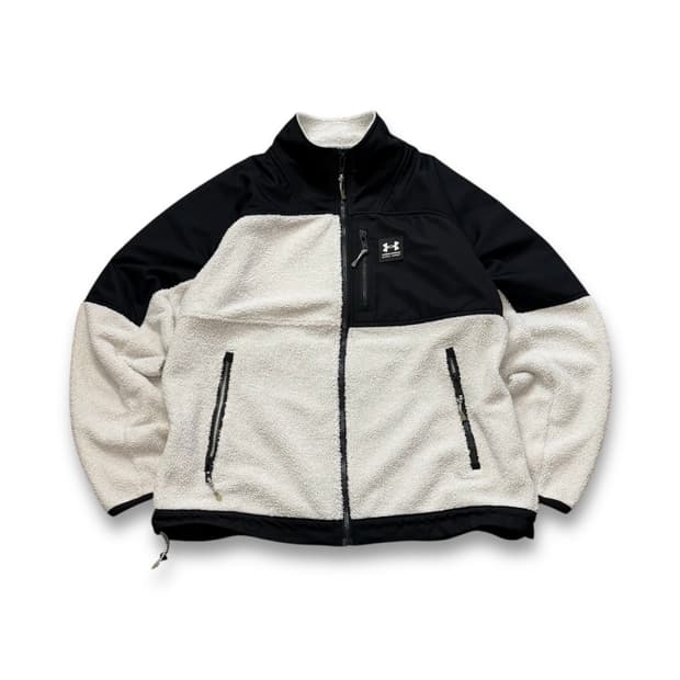 언더아머 UA 미션 풀 집업 플리스 자켓