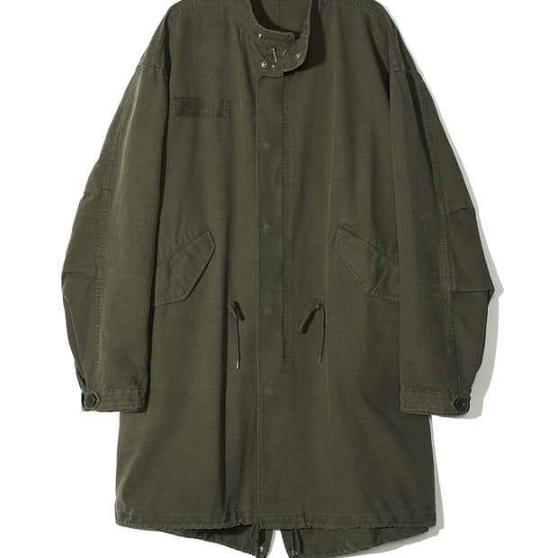파르티멘토 / VTG 워시드 M-65 피시테일 코트 / M
