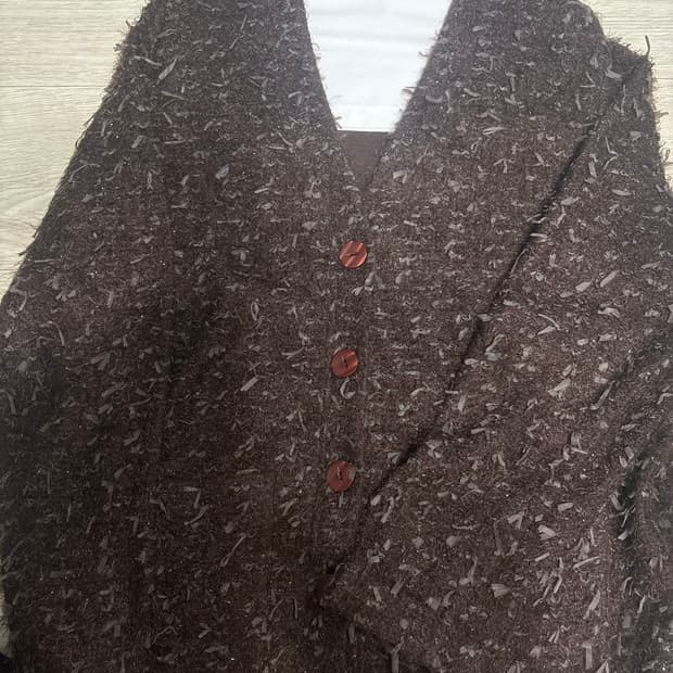 Teak 티크 서울 부클 니트 가디건