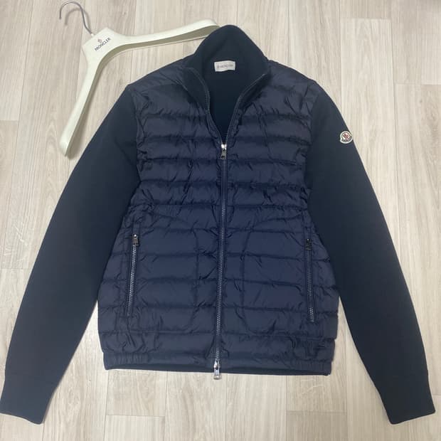 정품 몽클레어 니트패딩