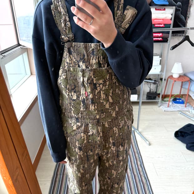 슈프림 리바이스 리얼트리 오버롤