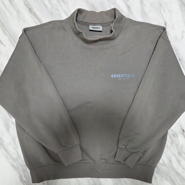 피오갓에센셜 풀오버 모크넥 스웻셔츠 