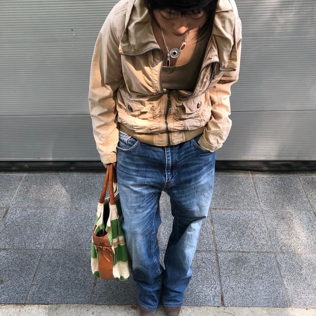 levi’s washed straight denim