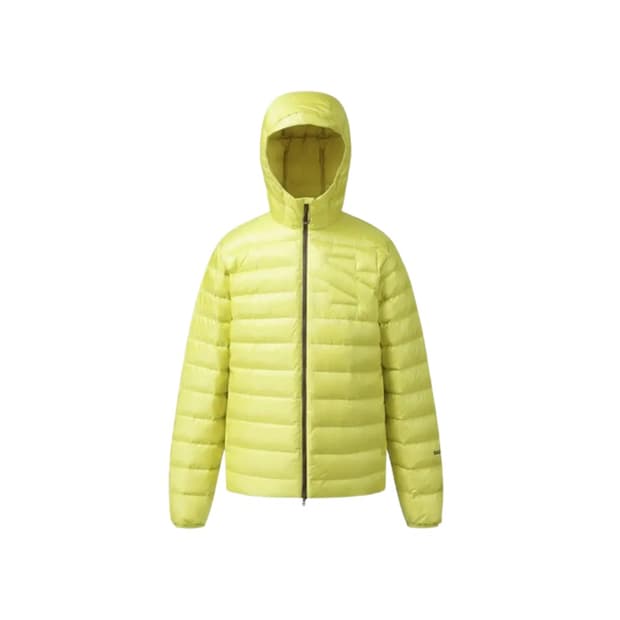 살로몬 엑스 퓨즈 패커블 경량 후디드 다운 자켓 라임