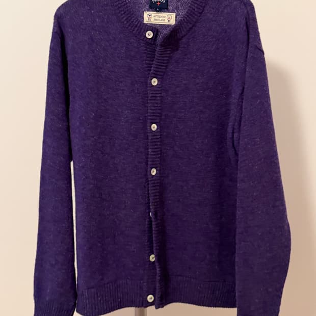 (L) noah shetland cardigan