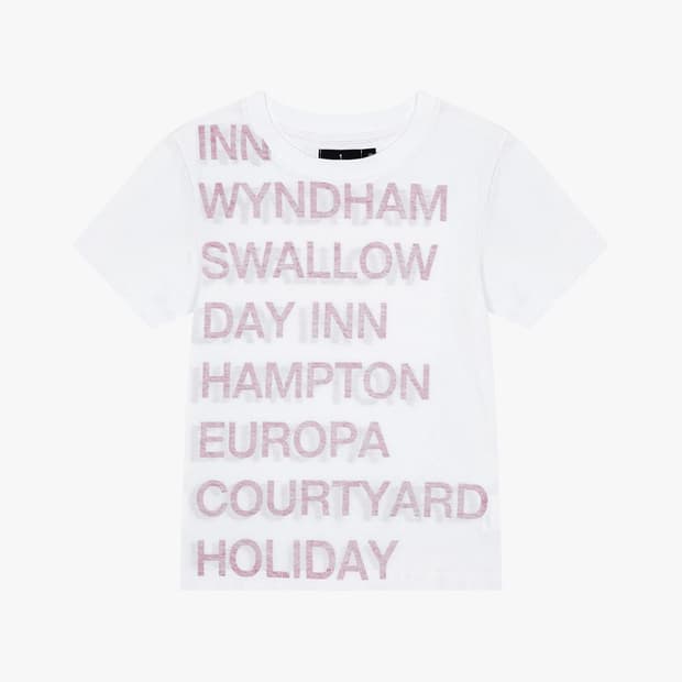 [1] 사파리스팟 하이웨이 인 티셔츠 화이트 레드