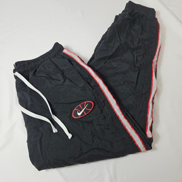 나이키 나일론 우븐 스우시 조거팬츠 트랙 바지 XL (거의 새상품)