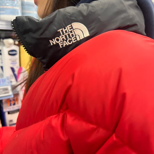 90s northface ascent puffer down jacket