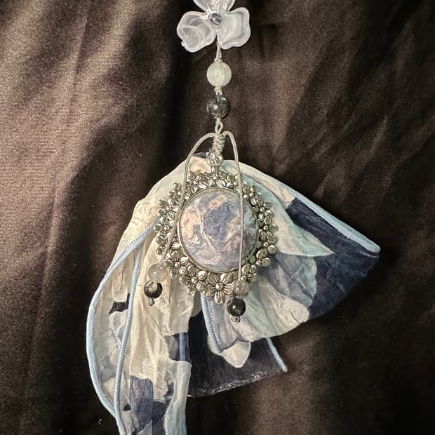 비즈 노리개 키링