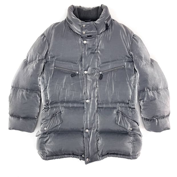 96AW 이세이미야케 맨 메탈릭 다운 자켓 / 3