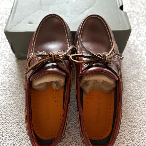 팀버랜드 2아이 보트슈즈 버건디 270