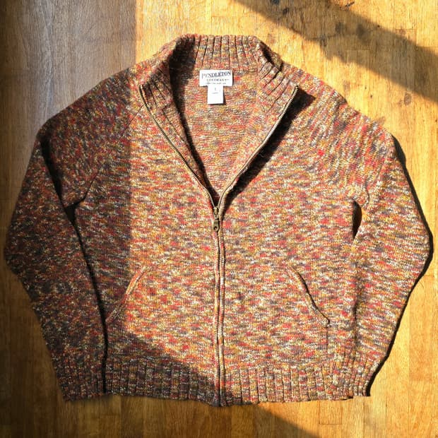 PENDLETON 펜들턴 셔틀랜드 울 Made In HongKong 
