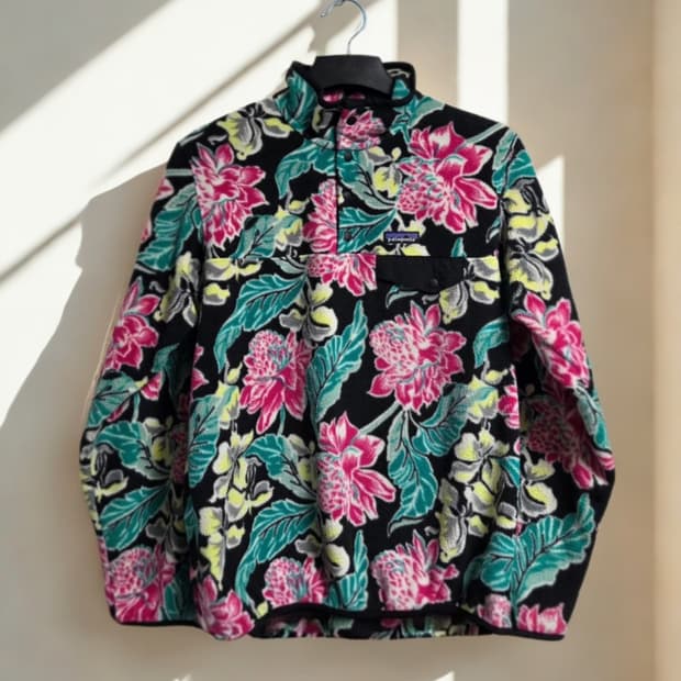 (L)파타고니아 플라워 패턴 신칠라 (W)