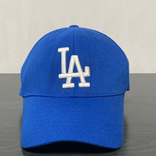 MLB LA 모자 블루 캡
