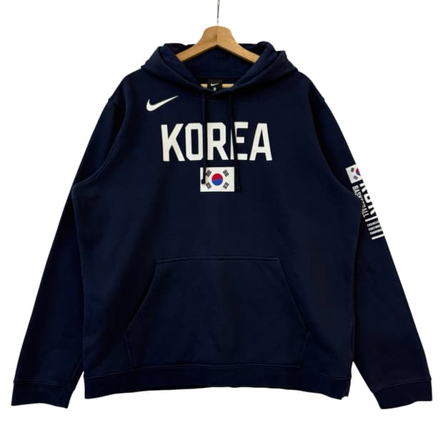 나이키 국대 후드티 네이비 XL