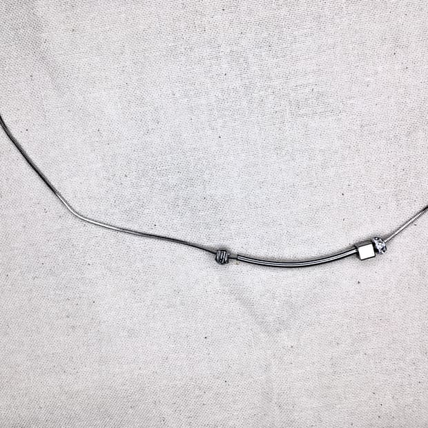 surgical steel necklace