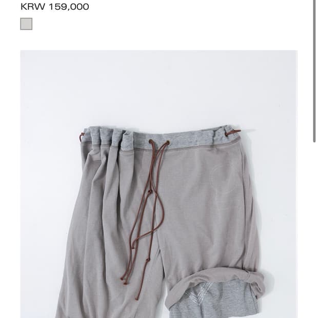 [새상품] 울리카상투스 cutain half pants (beige)