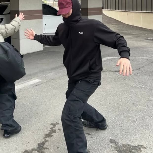 Oakley 와플 후드집업