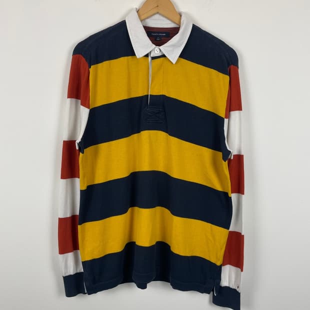 타미 힐피거 럭비 니트 티셔츠