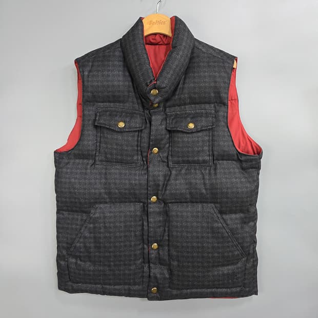 캘리포니아 델린퀀트 리버서블 양면 패딩 베스트 XL