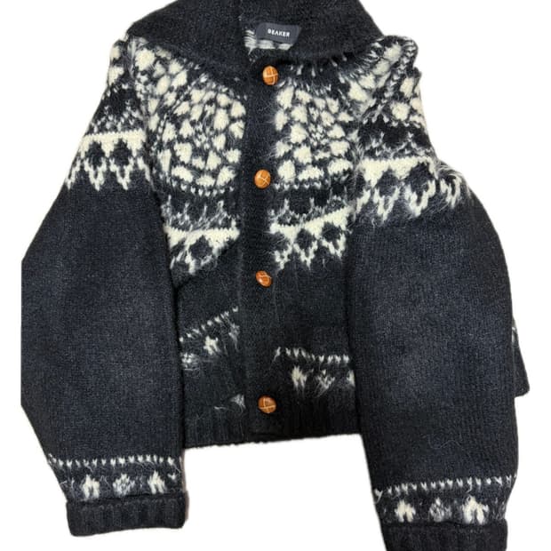 비이커 beaker 우먼 코위찬 가디건