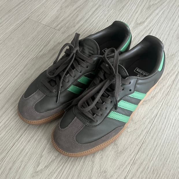 아디다스 삼바 OG 쉐도우 올리브 그린 240