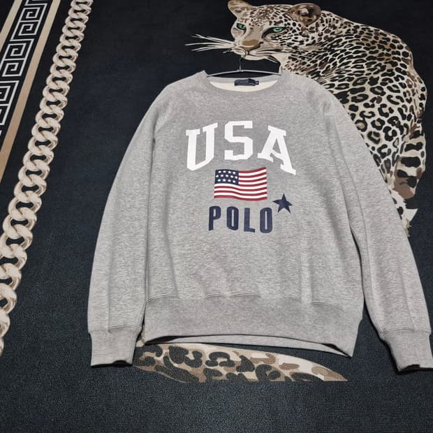 90's 폴로 랄프로렌 빈티지 USA 로고 스웻셔츠 M 정품
