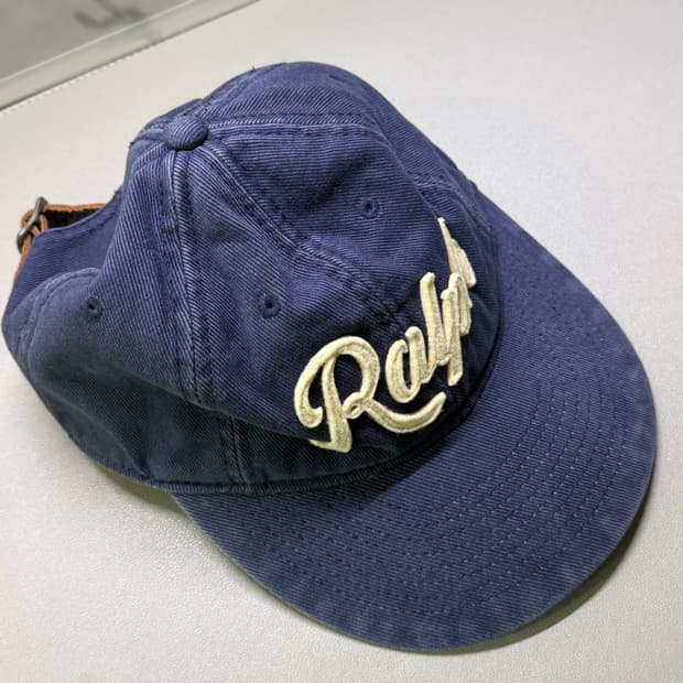 폴로 아플리케 트윌 볼캡