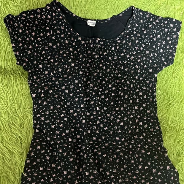 잔꽃 플라워 반팔티