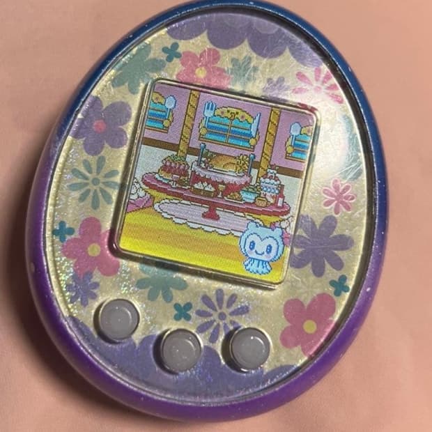 다마고치 미츠 파스텔 퍼플