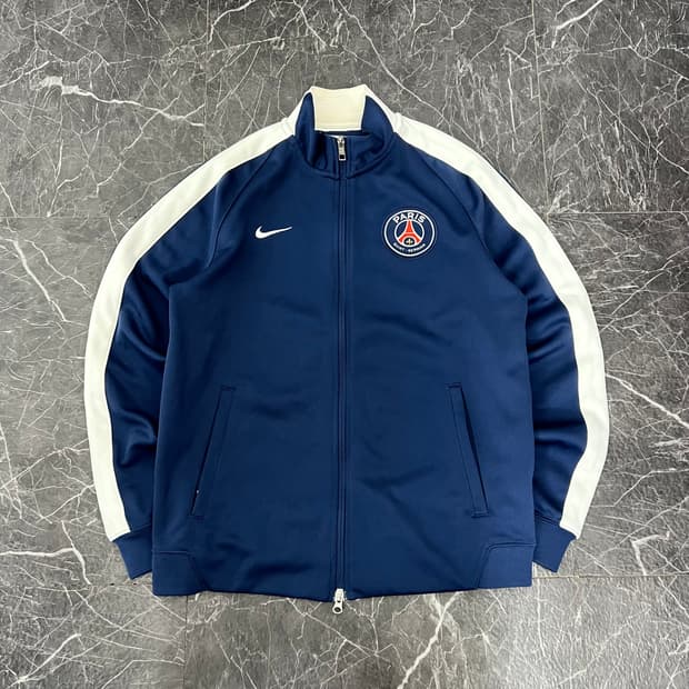 나이키 스우시 PSG 14-15 파리 생제르망 트랙탑 투웨이 져지자켓