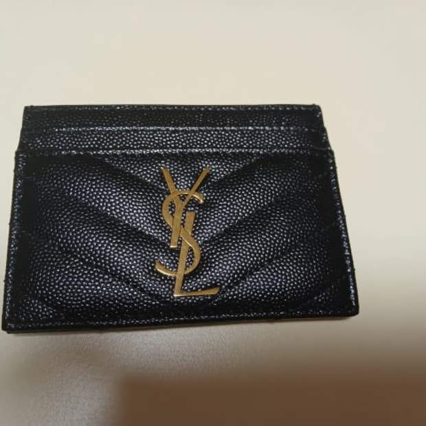 입생 로랑 카드 지갑