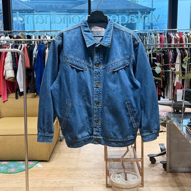 랭글러 걸스 데님 웨스턴 자켓 