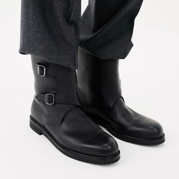 [280] 오라리 25FW 몽크스트랩 워커 부츠