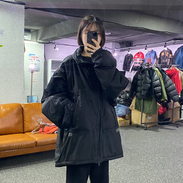 디스이즈네버댓 빅로고 투웨이 빅포켓 패딩 B3430